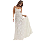 Enchanted Corset Maxi Dress With Lace Up Back