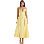 Strapless Midi Dress