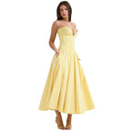 Strapless Midi Dress