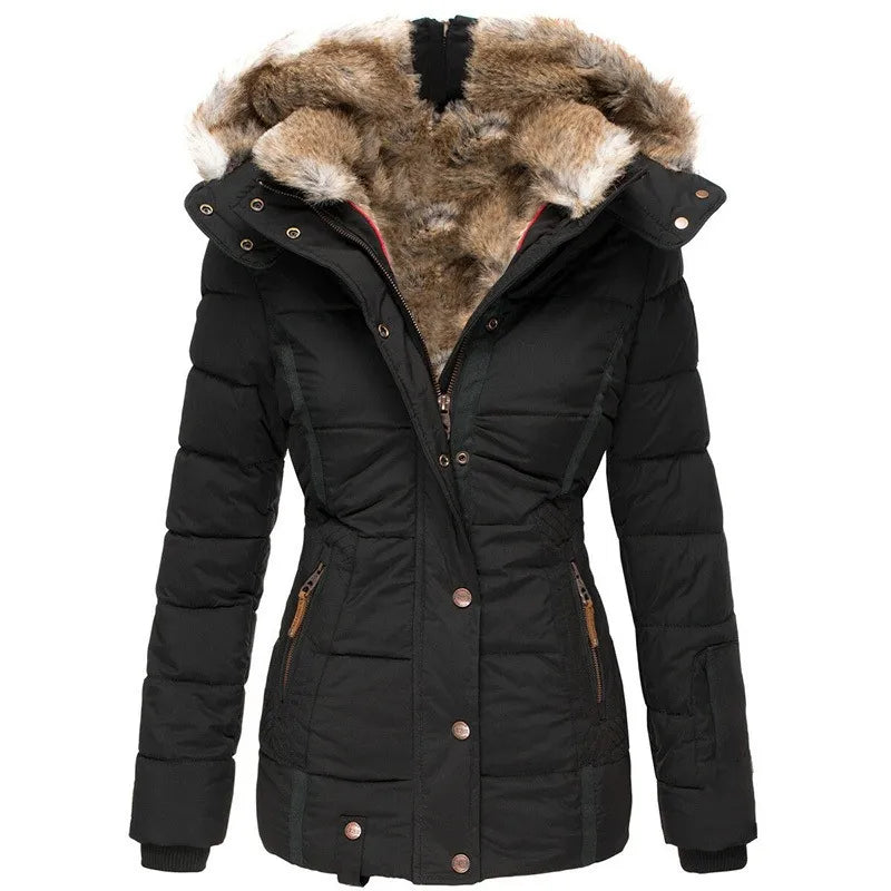 Winter Fur Jacket | Warm, Comfortable & Tailored for Women Over 40 in Cold Weather