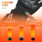Gants Chauffants Thermo Grip pour Motards | Recharge USB & Confortables