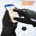 Gants Chauffants Thermo Grip pour Motards | Recharge USB & Confortables