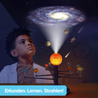 Set Sistema Solare Montessori – Kit Educativo | Gioco Scienza Bambini