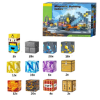 Blocs magnétiques de construction 100 pcs – magnetic toy blocks éducatifs inspirés du jeu