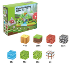 Blocs magnétiques de construction 100 pcs – magnetic toy blocks éducatifs inspirés du jeu
