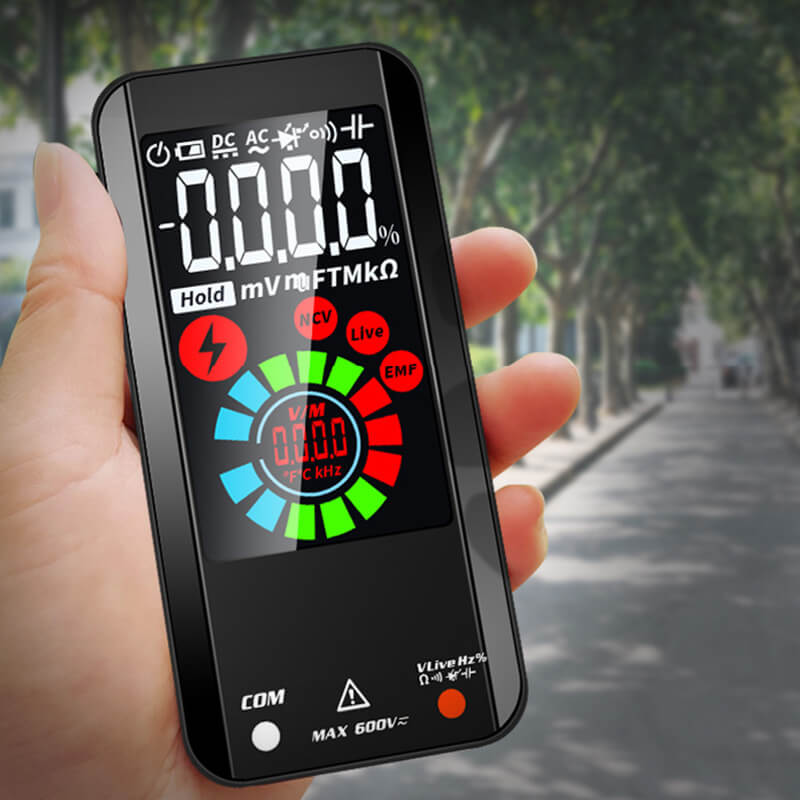 Digitales Spannungsmessgerät – Vollautomatisches intelligentes Multimeter für präzise Messungen