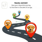 Collare GPS per Cani | Impermeabile, Regolabile e con Portata Illimitata per il Tracciamento in Tempo Reale