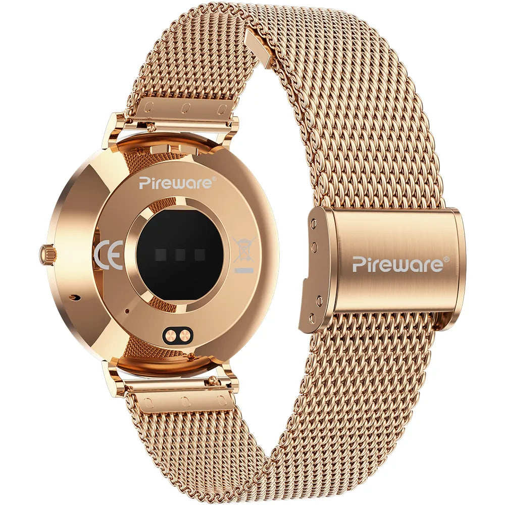 Smart and Fitness Watch für Damen, ultradünne Smartwatch als digitale Armbanduhr mit eleganter Optik
