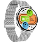 Smart and Fitness Watch für Damen, ultradünne Smartwatch als digitale Armbanduhr mit eleganter Optik