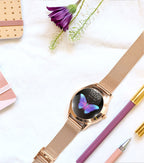Luxury Galaxy Smartwatch Women Slim and Fitness Tracker for ladies