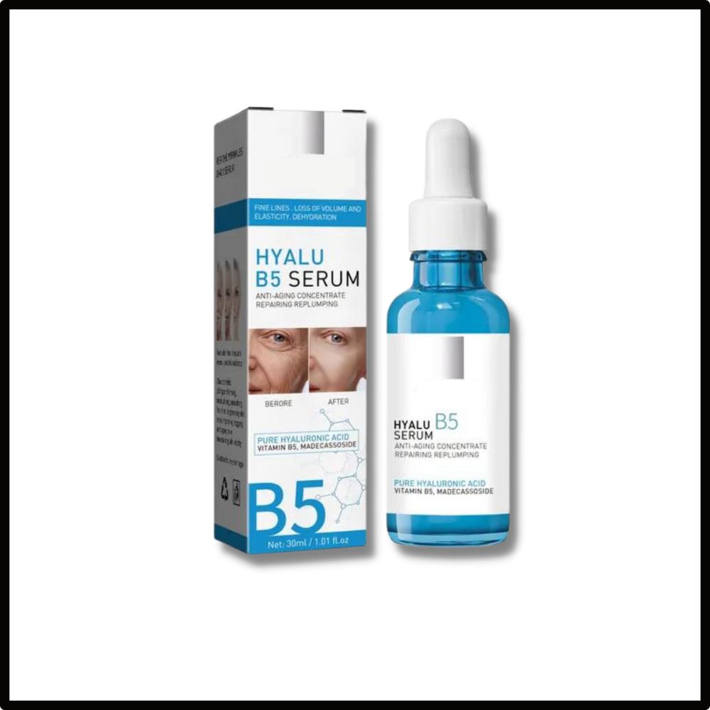 Sérum Hyalu B5 à l’acide hyaluronique – gel anti-âge visage aux bienfaits hydratants et lissants