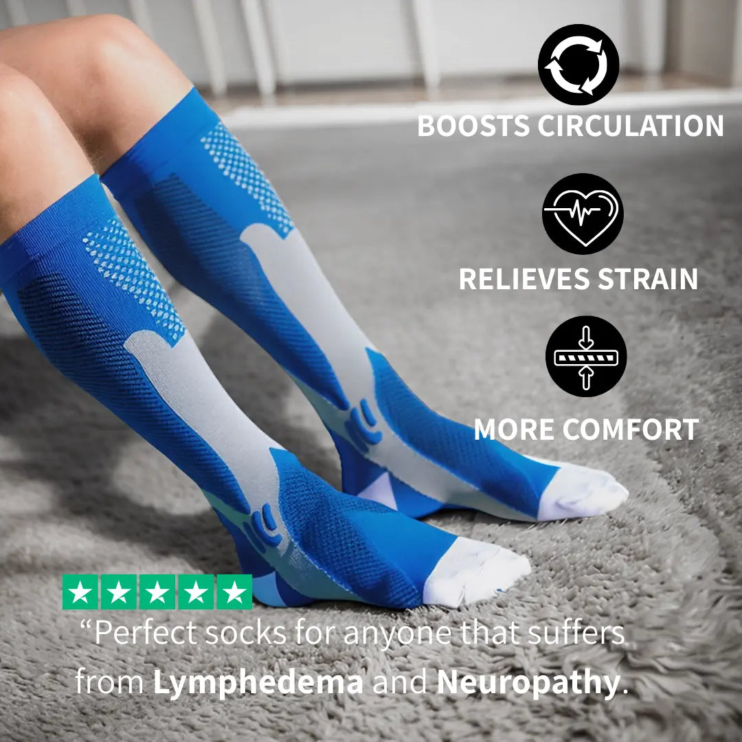 -High Compression Socks | Anti Fatigue Pain Relief Compression Stockings Fit For Sport Socks