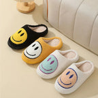 Smiley Face Slipper - Cozy Non-Slip with Soft Inner Lining