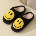 Smiley Face Slipper - Cozy Non-Slip with Soft Inner Lining