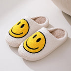 Smiley Face Slipper - Cozy Non-Slip with Soft Inner Lining