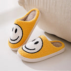 Smiley Face Slipper - Cozy Non-Slip with Soft Inner Lining