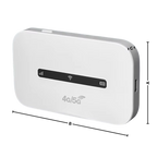 Routeur WiFi portable 4G – boîtier WiFi mobile compatible hotspot et connexion rapide partout