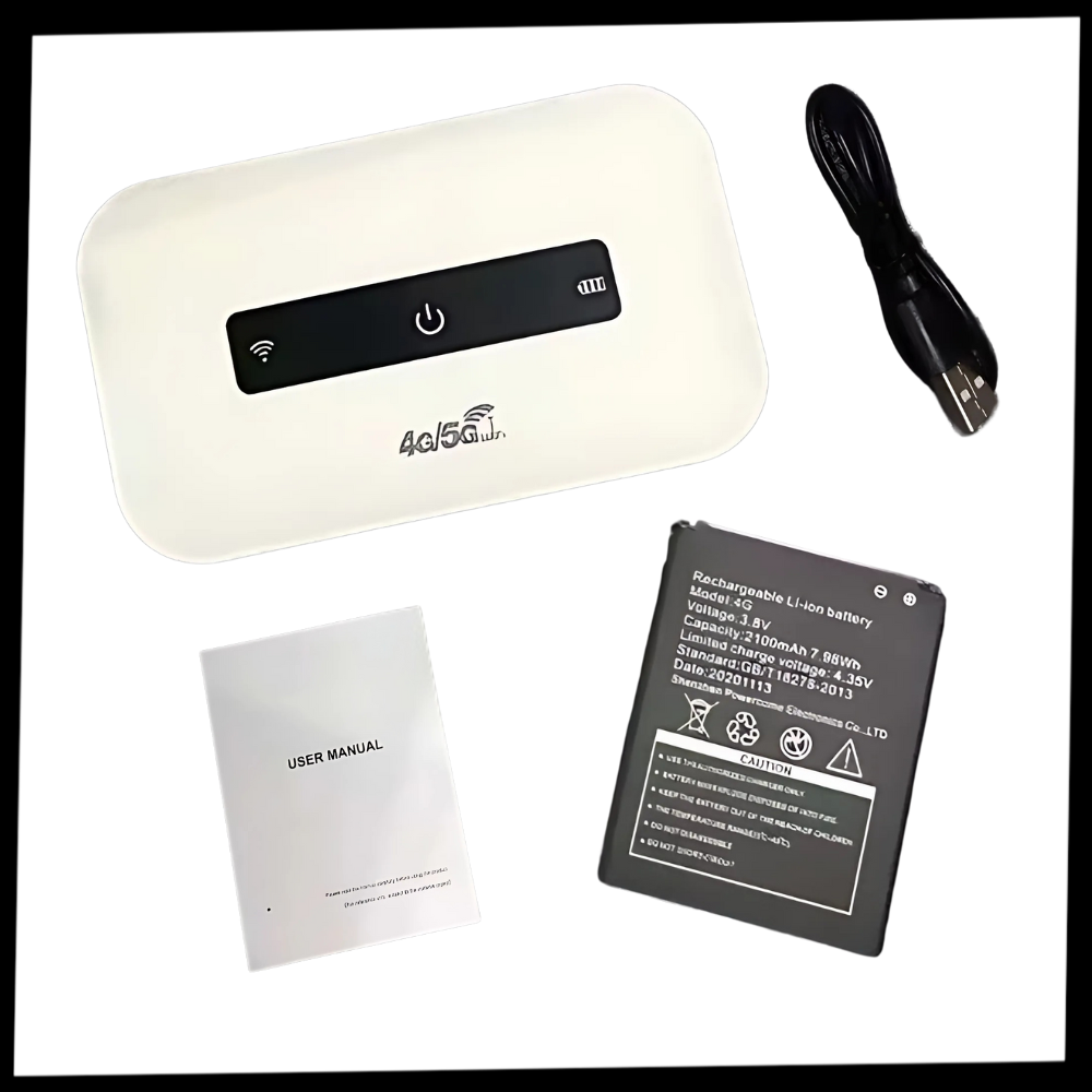 Routeur WiFi portable 4G – boîtier WiFi mobile compatible hotspot et connexion rapide partout