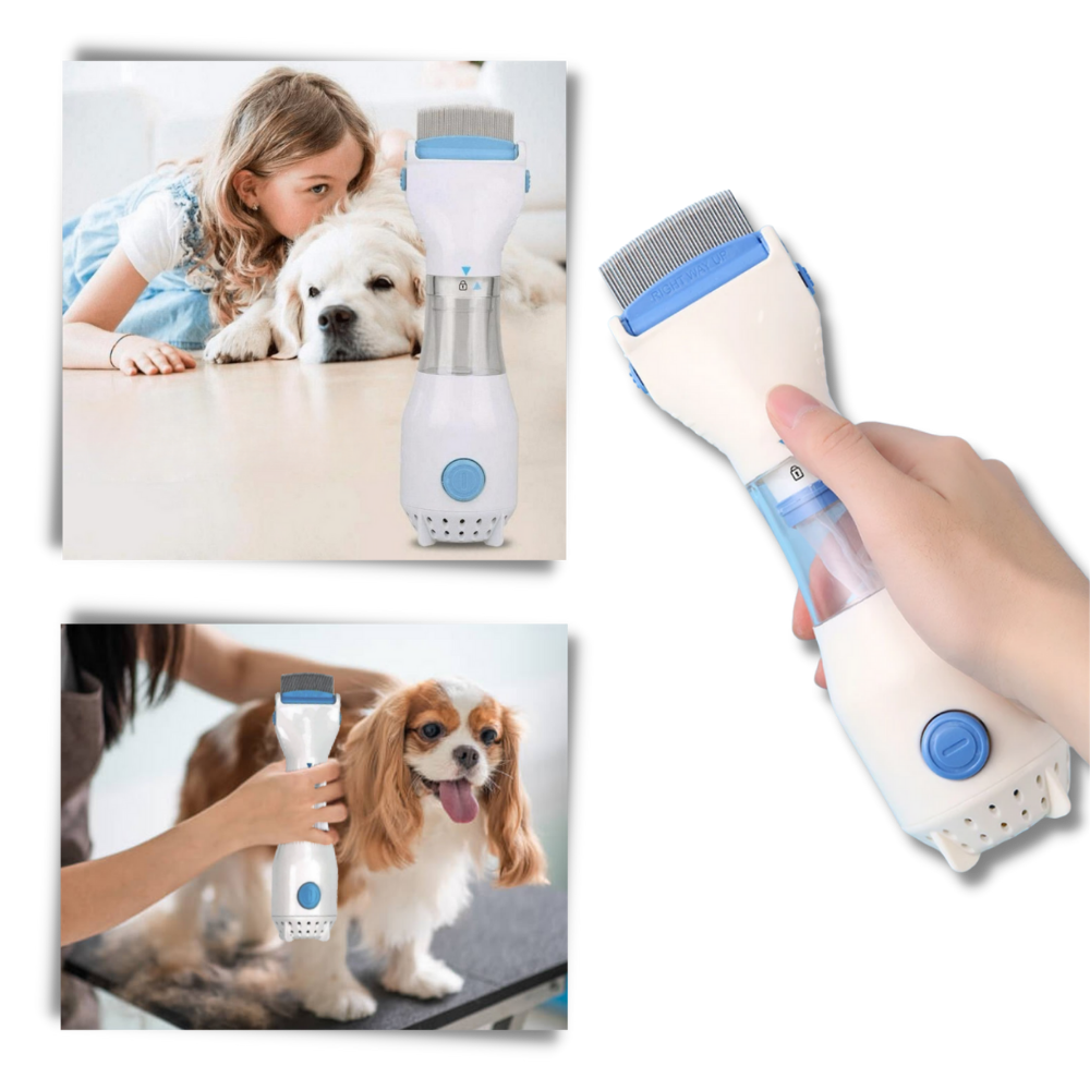Peigne électrique anti-poux universel – traitement des poux efficace et produit contre les lentes