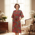Light Cotton Dressing Gown for Women