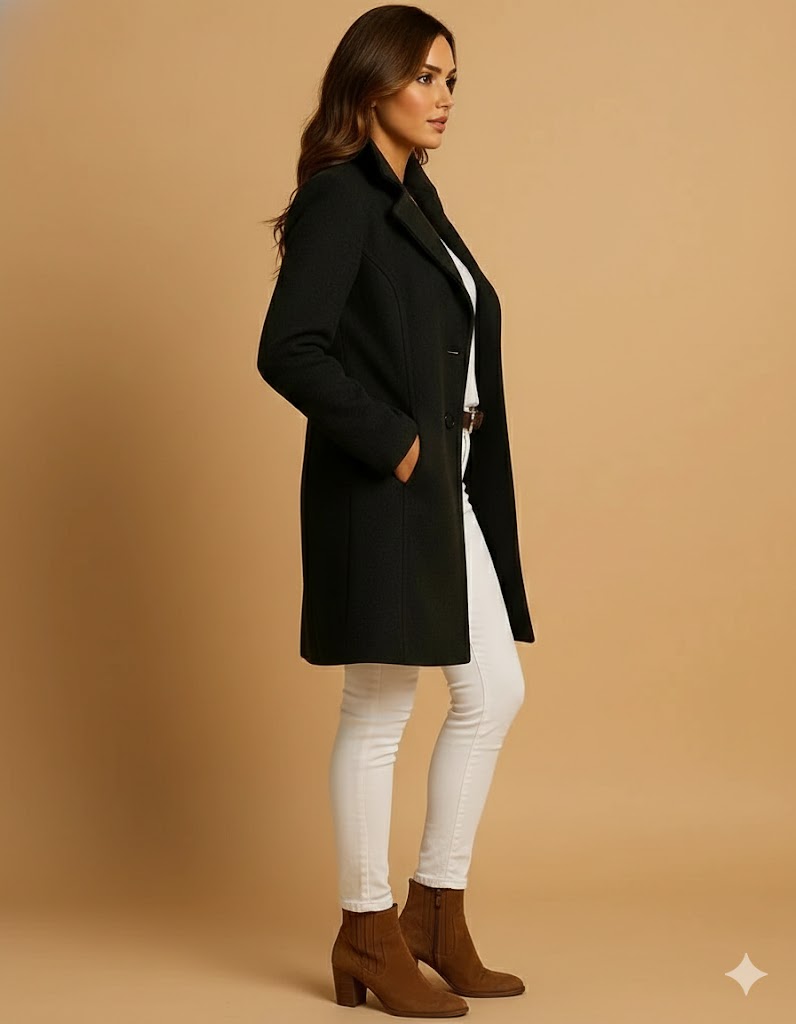 Women's Trench Coat – Classic Coat for Autumn and Winter