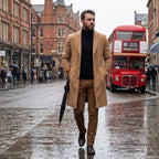 Winter Long Coat Men – Classic Wool Overcoat | Smart, Warm & Ideal for Formal or Casual Wear