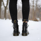 Women’s Ankle Boots – Waterproof Mid-Length Ski Boots with Lacing and Sole Support