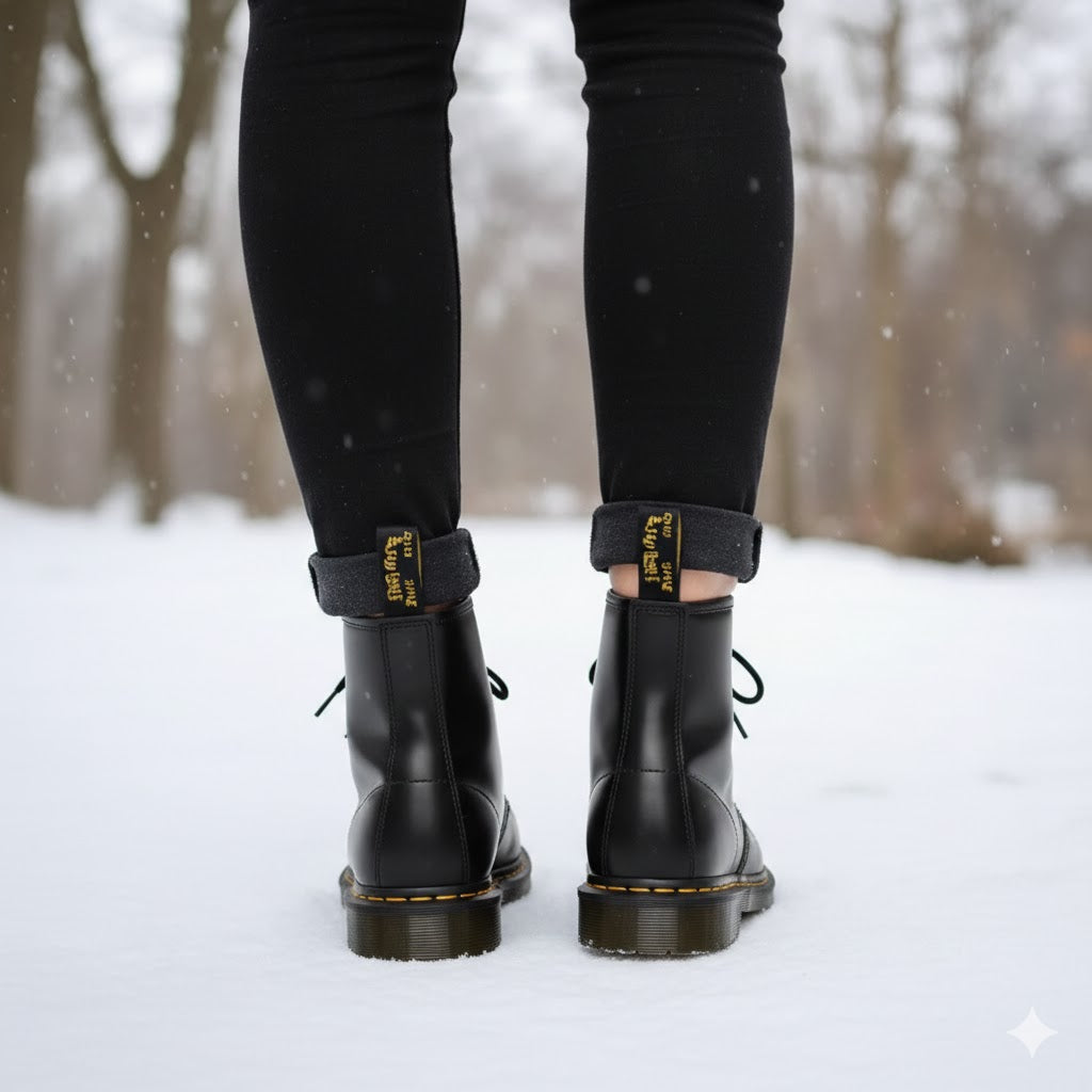 Women’s Ankle Boots – Waterproof Mid-Length Ski Boots with Lacing and Sole Support