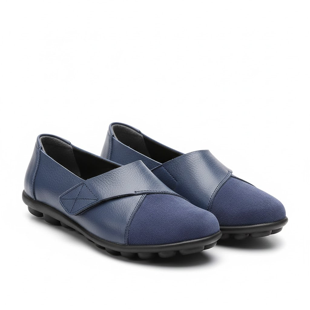 Women’s Leather Shoes for Bunions – Comfortable Wide Fit Ladies Loafers