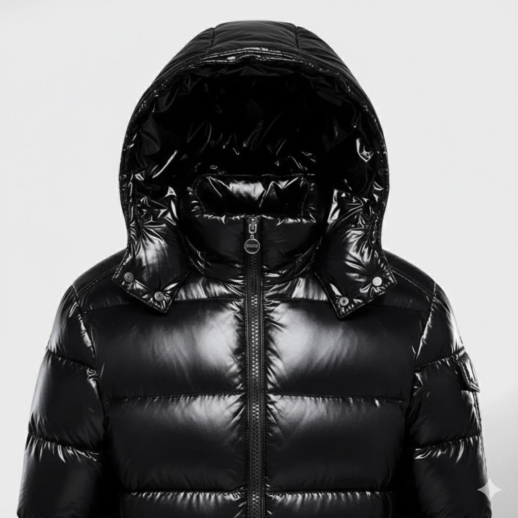 Shiny Women's Winter Jacket - Lightweight, Warm Cold Protection Coat