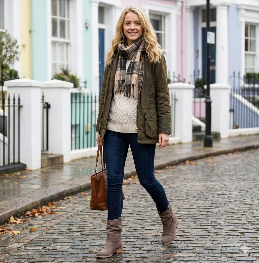 Womens Boots Slouch – Flat Suede Ankle Style