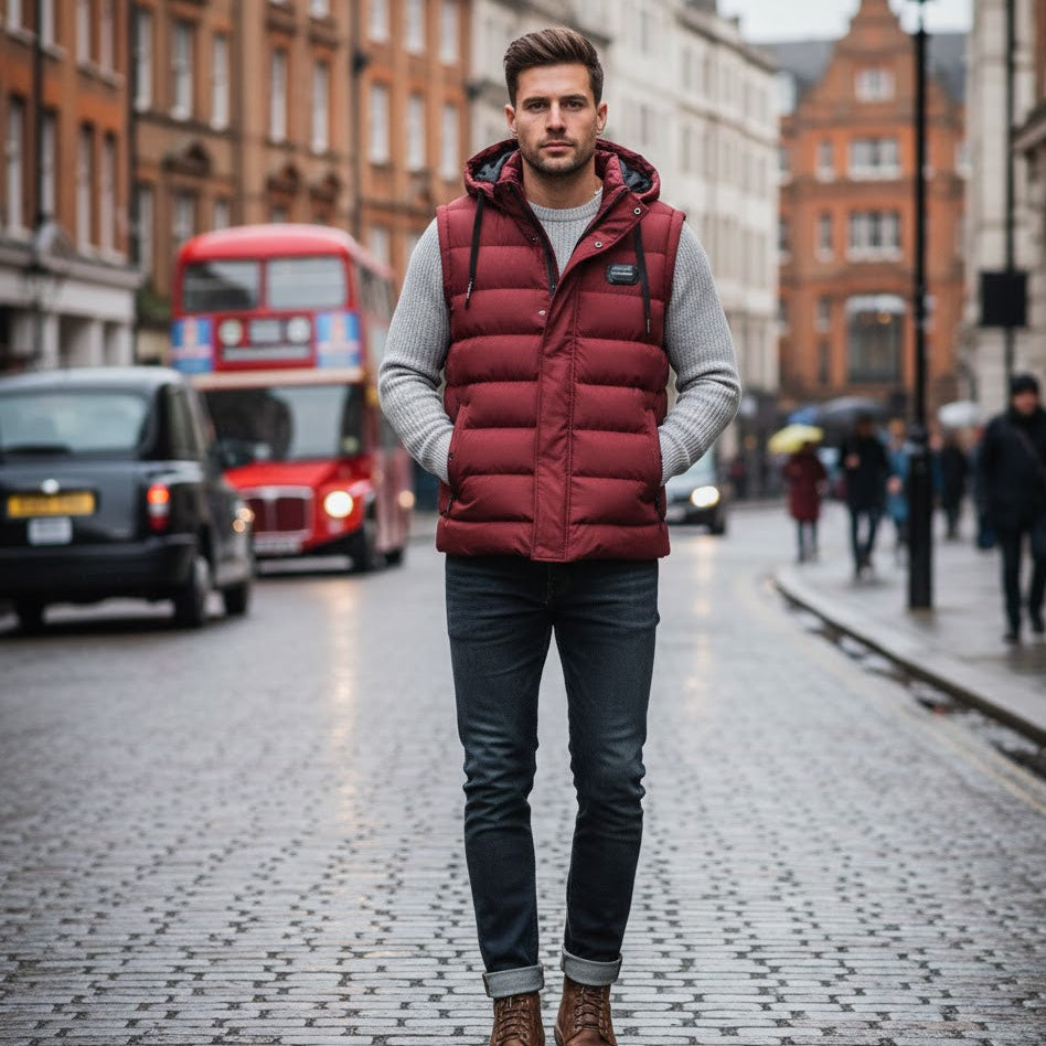 Mens Puffer Vest – Thermal Gilet