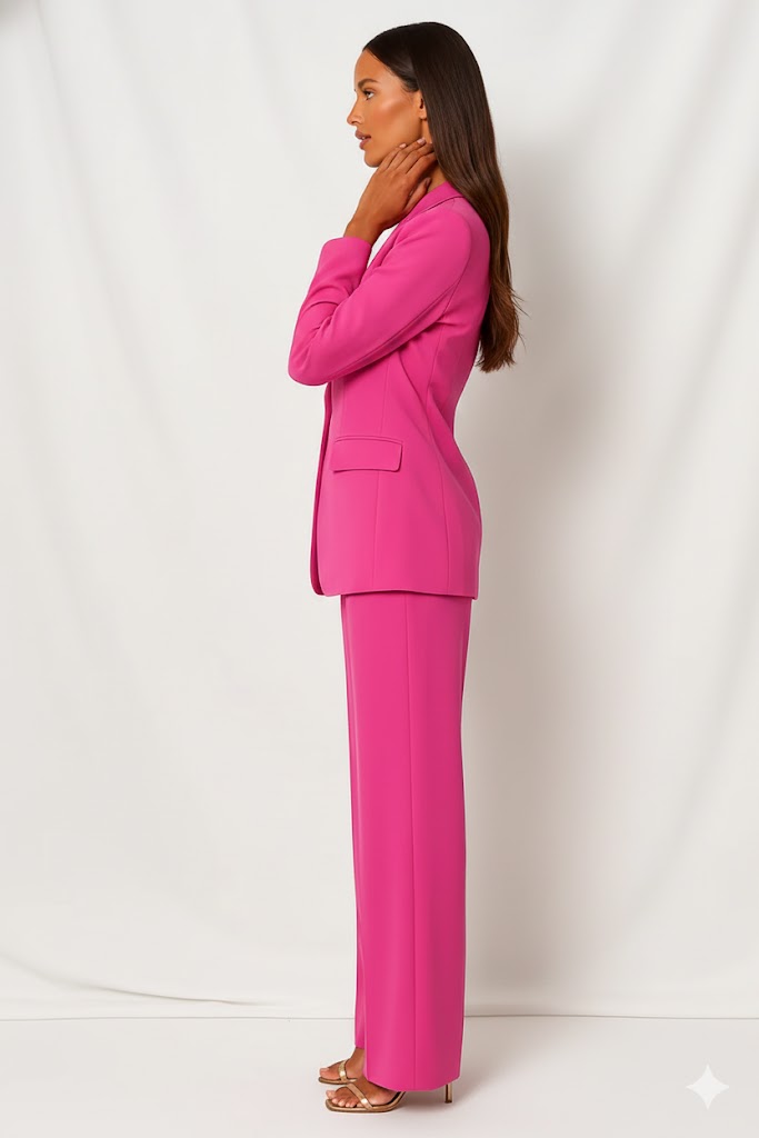 Women's Blazer & Pants Set – Elegant Business Outfit