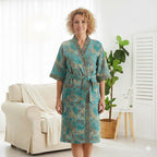 Light Cotton Dressing Gown for Women