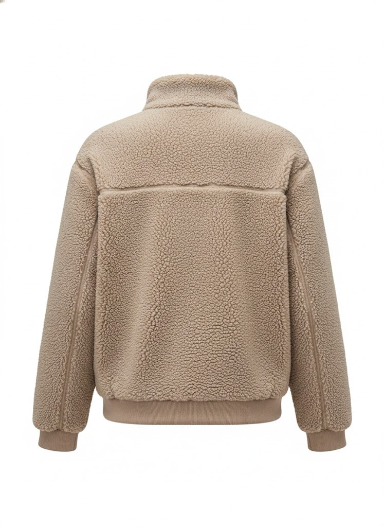 Teddy Bear Zip-Up Jacket
