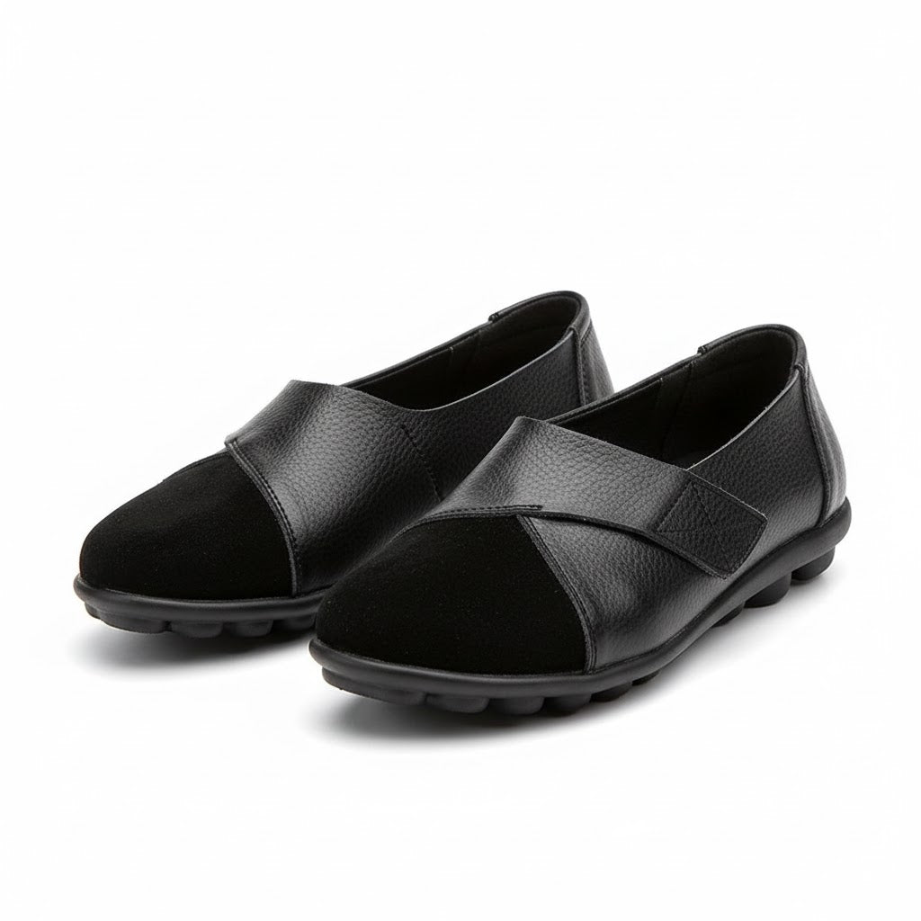 Women’s Leather Shoes for Bunions – Comfortable Wide Fit Ladies Loafers