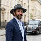 Men’s Handmade Panama Hat | Wide Brim, Classic Crown & Ideal for Spring/Summer Smart Casual Wear