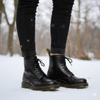 Women’s Ankle Boots – Waterproof Mid-Length Ski Boots with Lacing and Sole Support