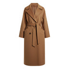 Ladies Wool Overcoat - Long Overcoat for Winter