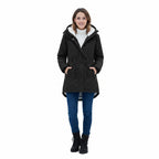 Hooded Winter Jacket for Women – Comfortable Long Coat with Pockets