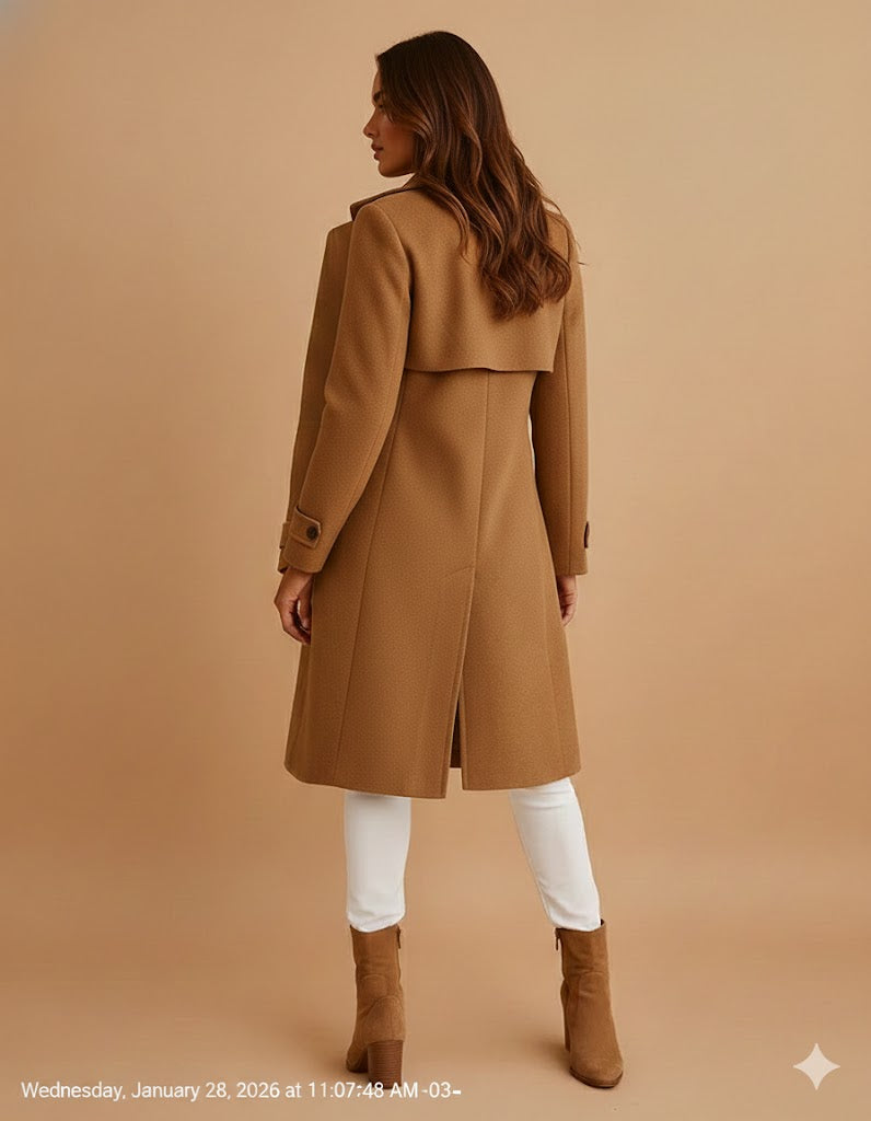 Women's Trench Coat – Classic Coat for Autumn and Winter