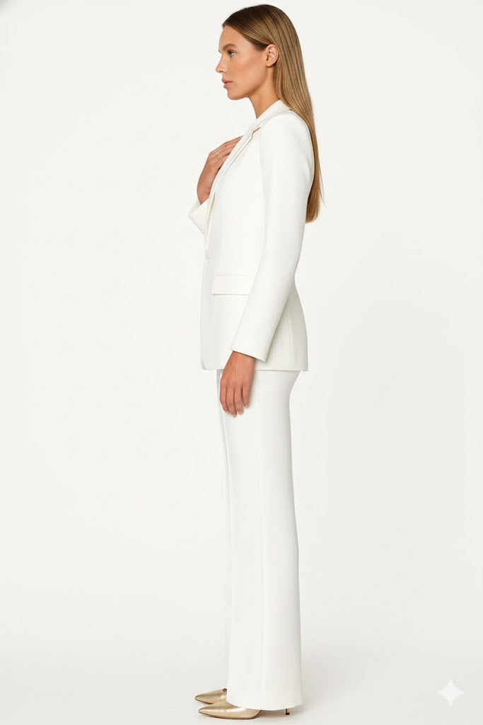 Women's Blazer & Pants Set – Elegant Business Outfit