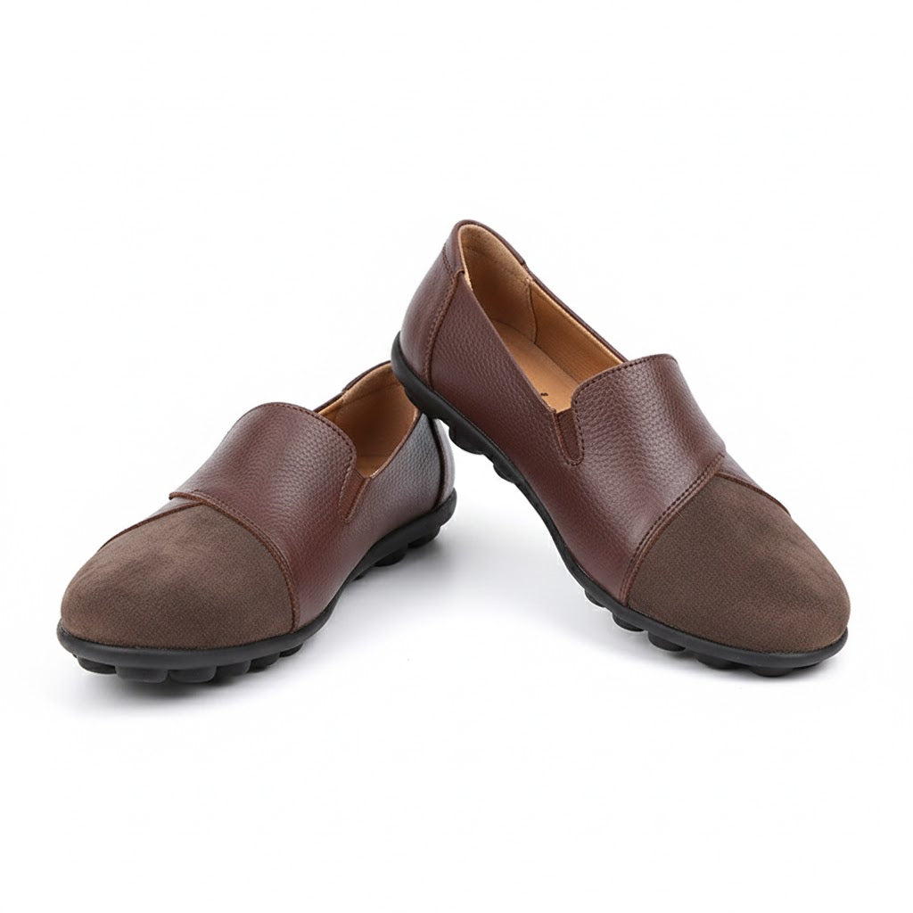 Women’s Leather Shoes for Bunions – Comfortable Wide Fit Ladies Loafers