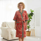 Light Cotton Dressing Gown for Women