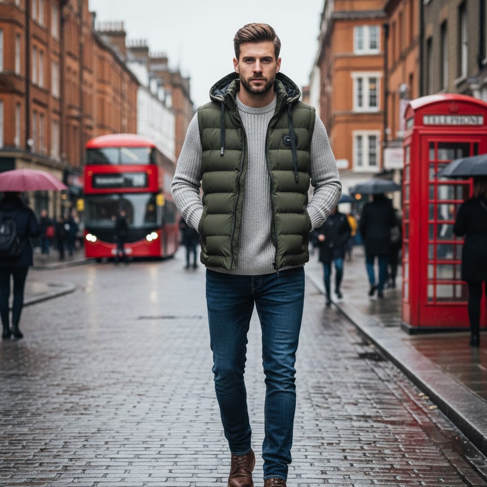 Mens Puffer Vest – Thermal Gilet