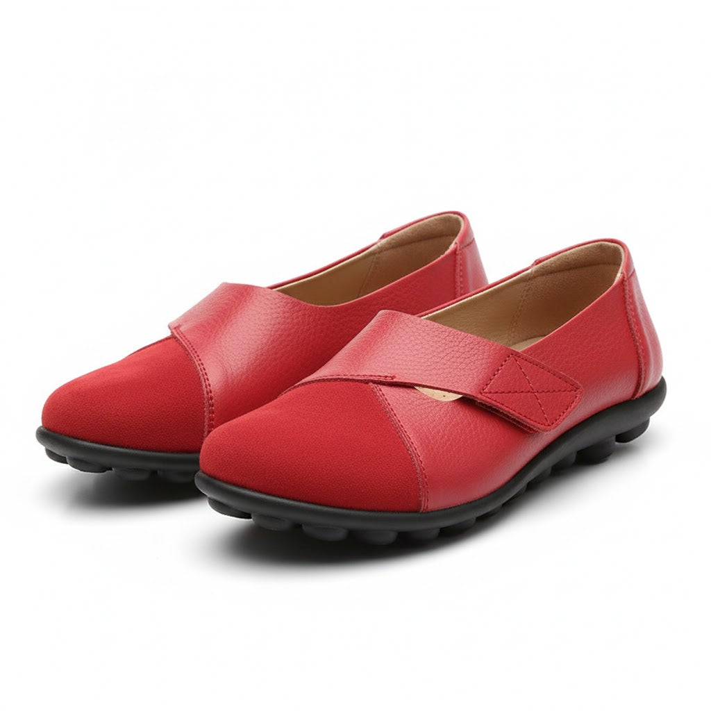Women’s Leather Shoes for Bunions – Comfortable Wide Fit Ladies Loafers