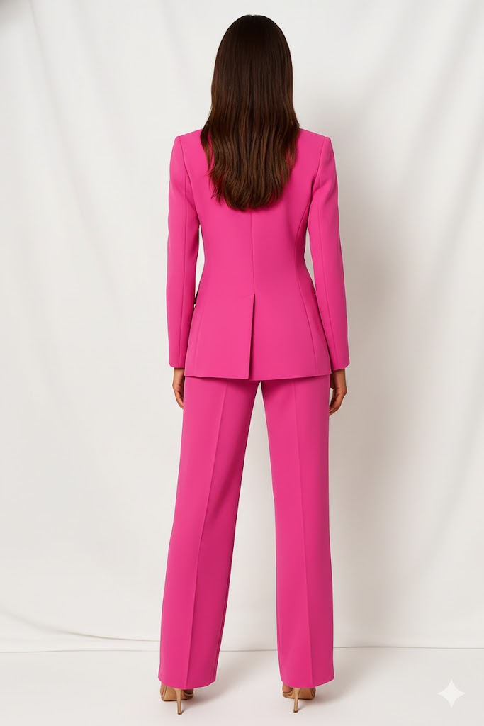 Women's Blazer & Pants Set – Elegant Business Outfit
