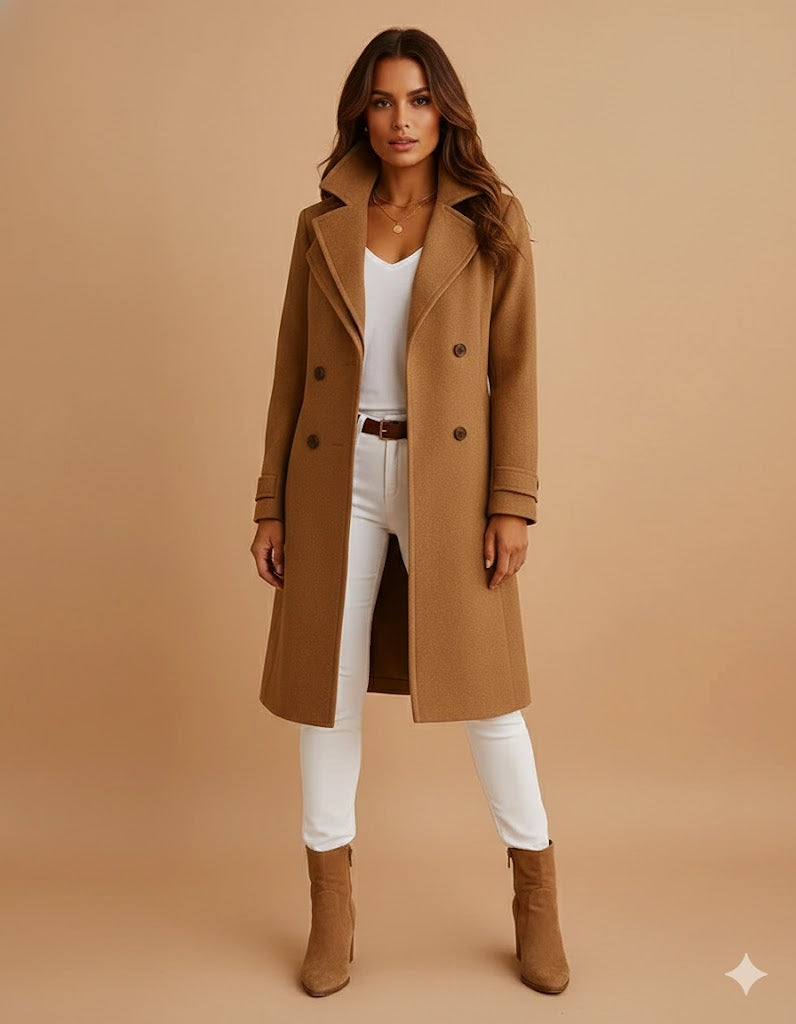 Women's Trench Coat – Classic Coat for Autumn and Winter