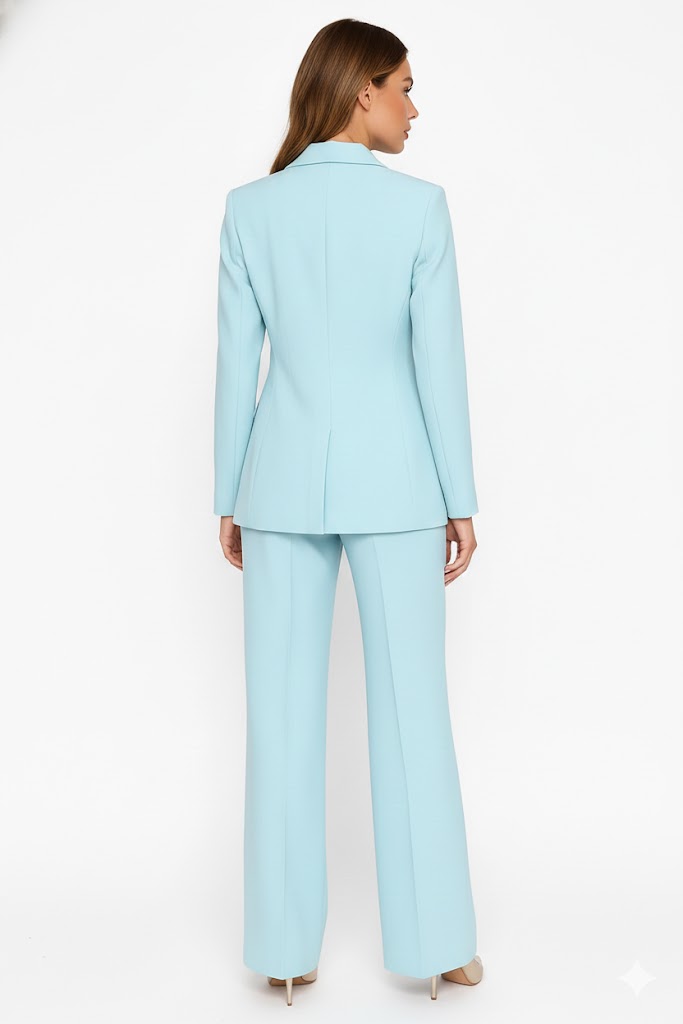 Women's Blazer & Pants Set – Elegant Business Outfit