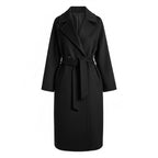 Ladies Wool Overcoat - Long Overcoat for Winter